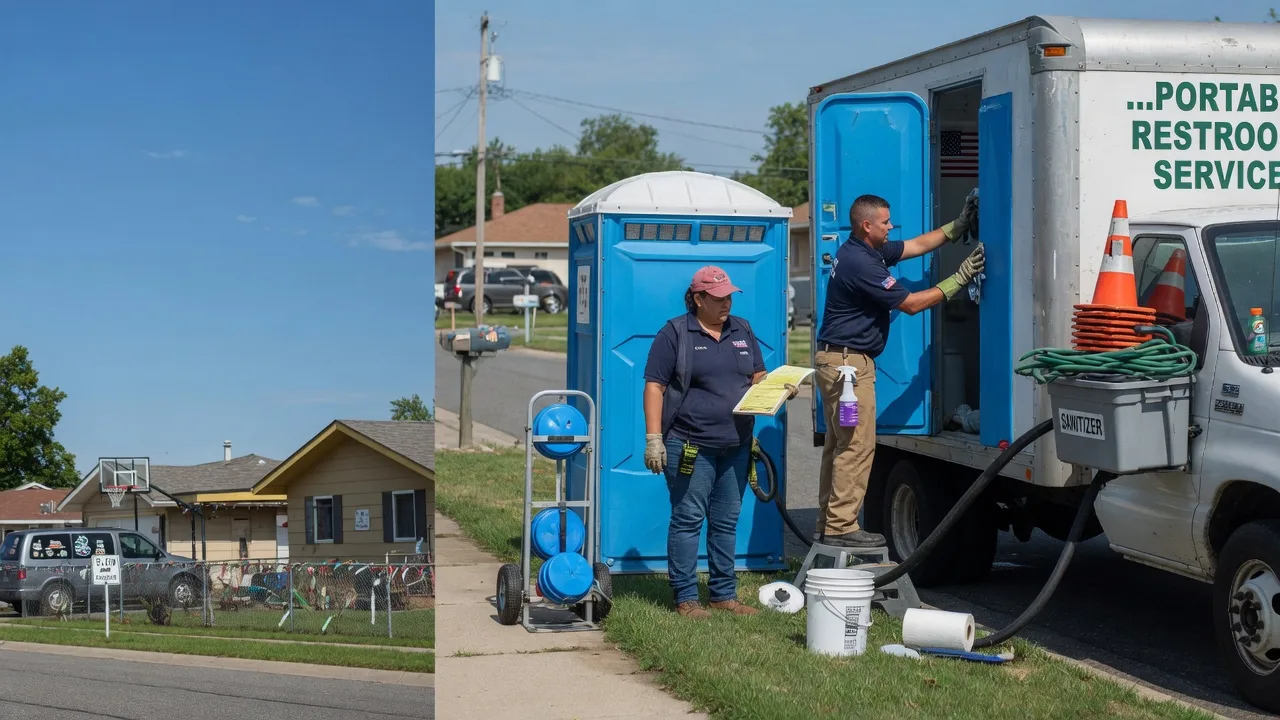 Portable Toilet Rental in Bland, MO near me